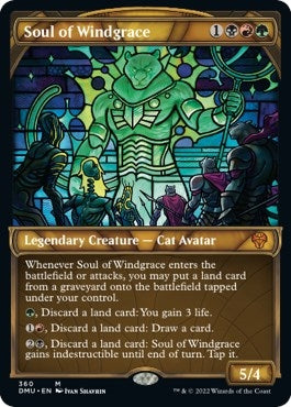 Soul of Windgrace Textured Foil (360) [DMU]