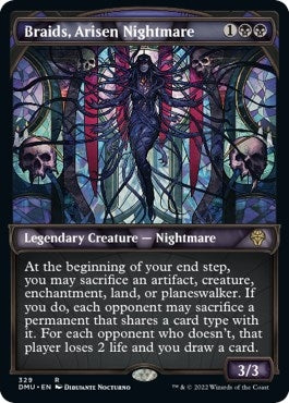 Braids Arisen Nightmare Textured Foil (329) [DMU]