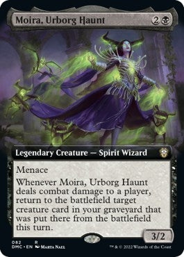 Moira, Urborg Haunt (Extended Art) [Dominaria United Commander]