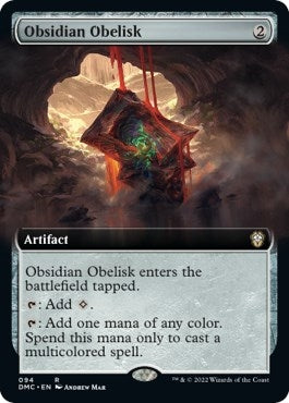 Obsidian Obelisk Extended Art (94) [DMC]