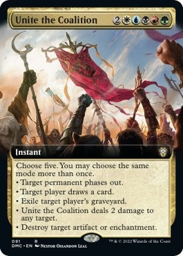 Unite the Coalition Extended Art (91) [DMC]