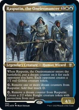 Rasputin, the Oneiromancer (Foil Etched) [Dominaria United Commander]