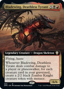 Bladewing Deathless Tyrant Extended Art (85) [DMC]