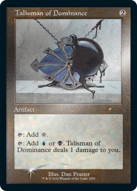 Talisman of Dominance Retro Frame Foil Etched (1053) [SLD]