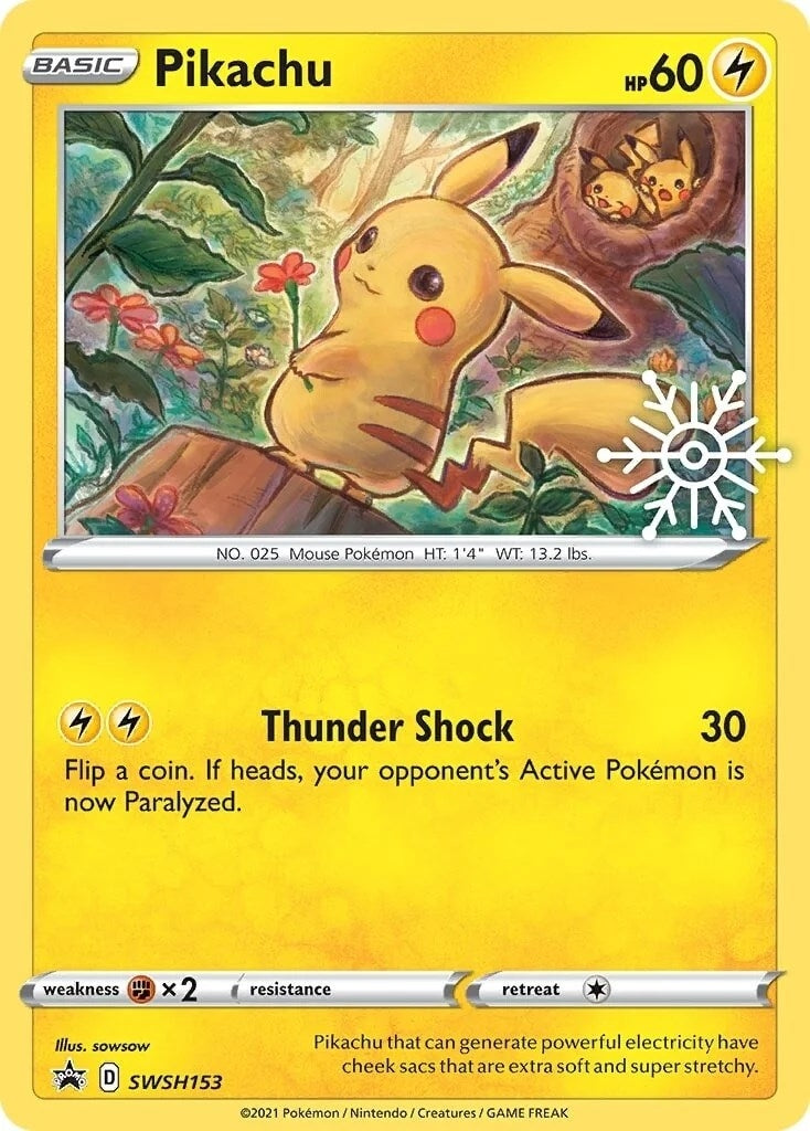 Pikachu SWSH153 Holiday Calendar (SWSH153) [SWSD]