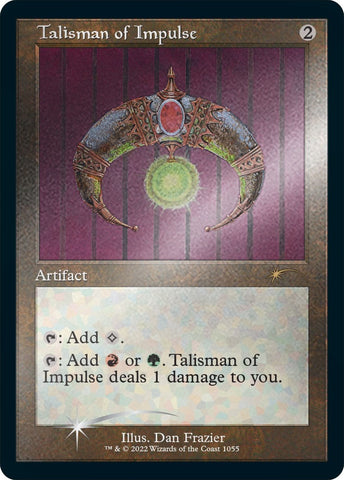 Talisman of Impulse Retro Frame Foil Etched (1055) [SLD]