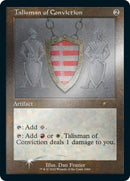Talisman of Conviction Retro Frame Foil Etched (1060) [SLD]