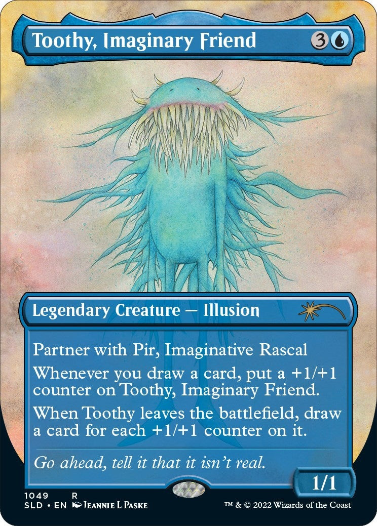 Toothy Imaginary Friend Borderless (1049) [SLD]