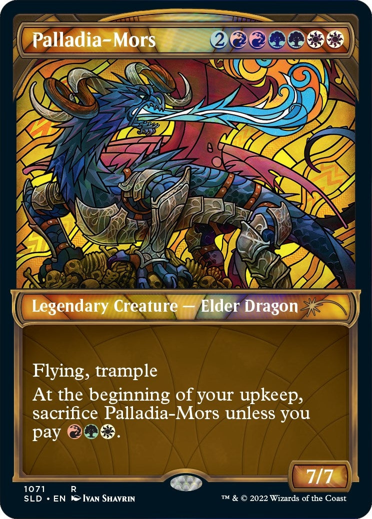 Palladia Mors Stained Glass Textured Foil (1071) [SLD]