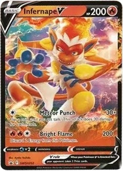 Infernape V SWSH252 (SWSH252) [SWSD]