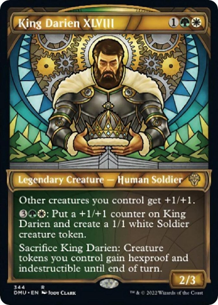 King Darien XLVIII Textured Foil (344) [DMU]