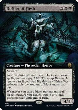 Defiler of Flesh Extended Art (400) [DMU]