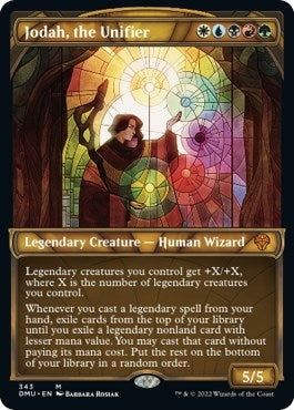 Jodah the Unifier Textured Foil (343) [DMU]