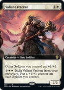 Valiant Veteran Extended Art (390) [DMU]