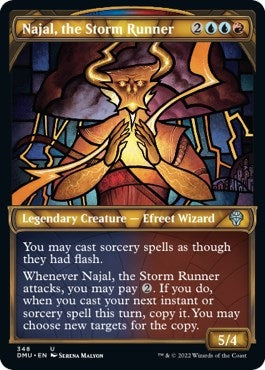 Najal, the Storm Runner (Showcase Textured) [Dominaria United]