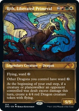 Rith Liberated Primeval Textured Foil (354) [DMU]