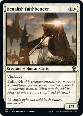 Benalish Faithbonder [Dominaria United]