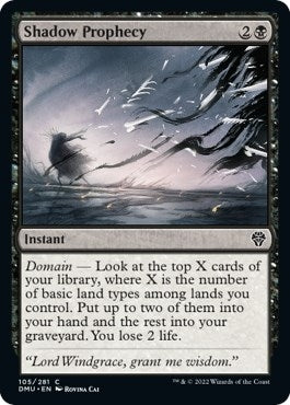 Shadow Prophecy [Dominaria United]