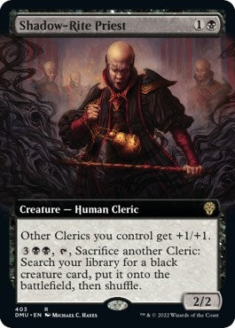 Shadow Rite Priest Extended Art (403) [DMU]