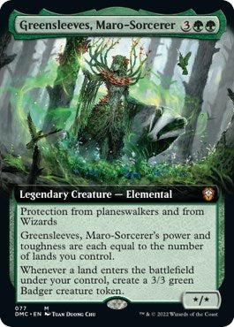 Greensleeves Maro Sorcerer Extended Art (77) [DMC]