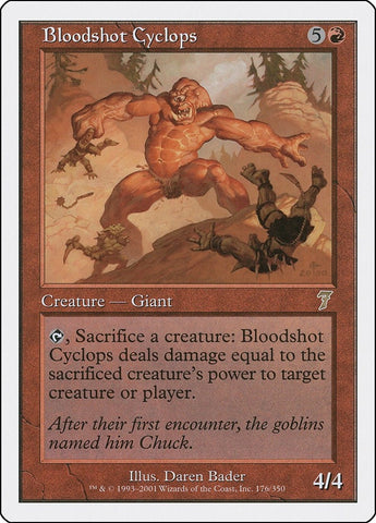 Bloodshot Cyclops [Seventh Edition]