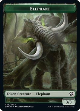 Elephant Treasure Double sided Token [DMC]
