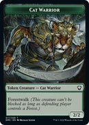 Cat Warrior Token (17) [DMC]
