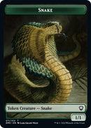 Snake Hydra Double sided Token [DMC]