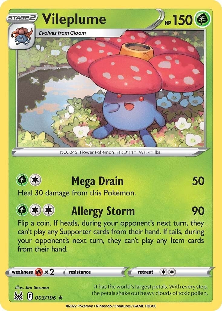 Vileplume (003/196) [SWSH11]