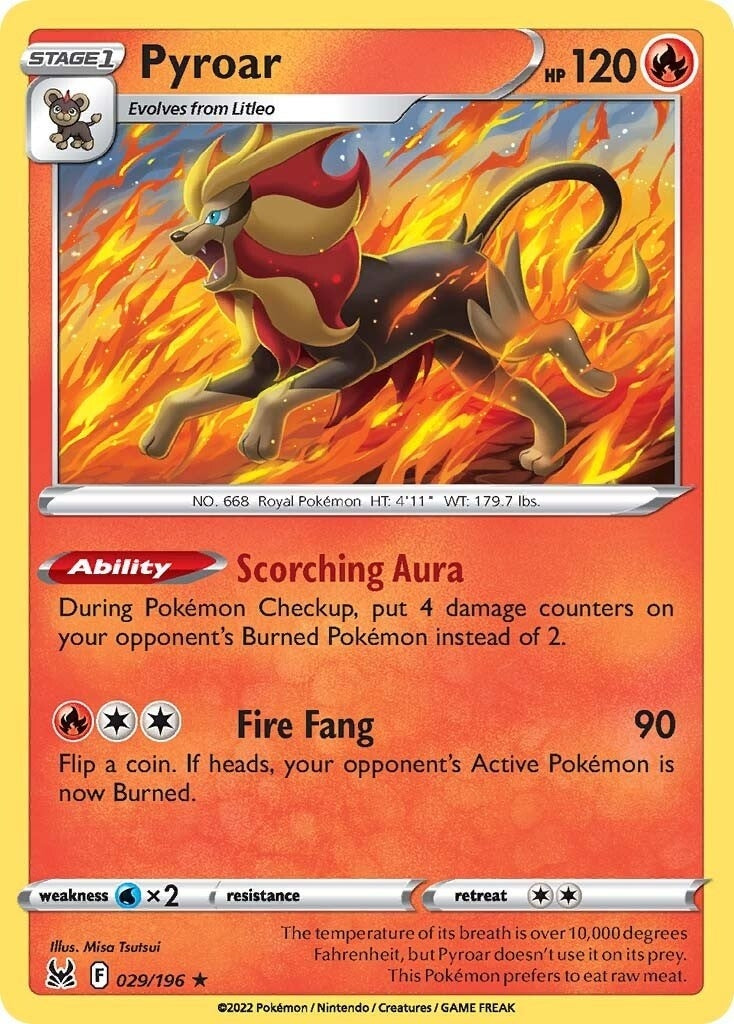 Pyroar (029/196) [SWSH11]