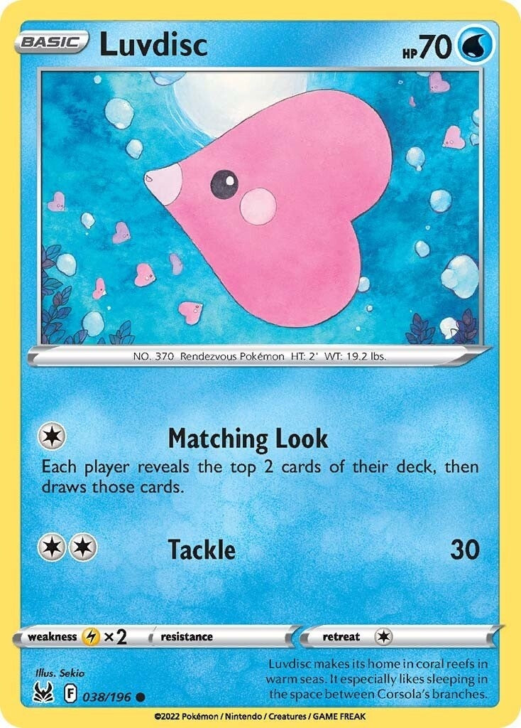 Luvdisc (038/196) [SWSH11]