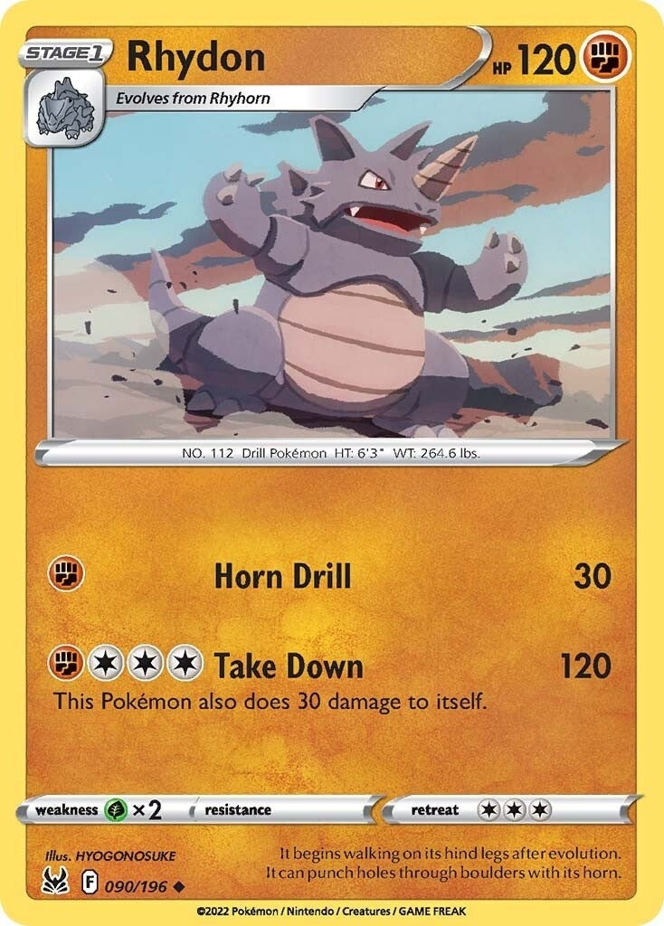 Rhydon (090/196) [SWSH11]