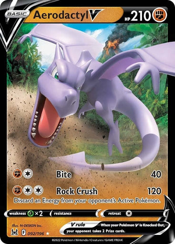 Aerodactyl V (092/196) [SWSH11]