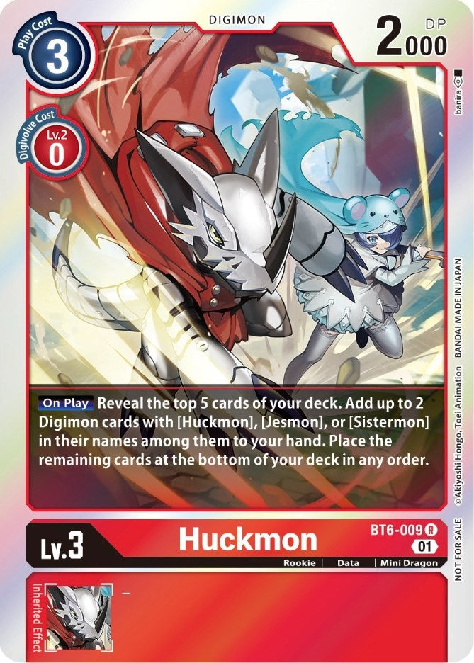 Image for Huckmon (Event Pack 3) [Double Diamond]