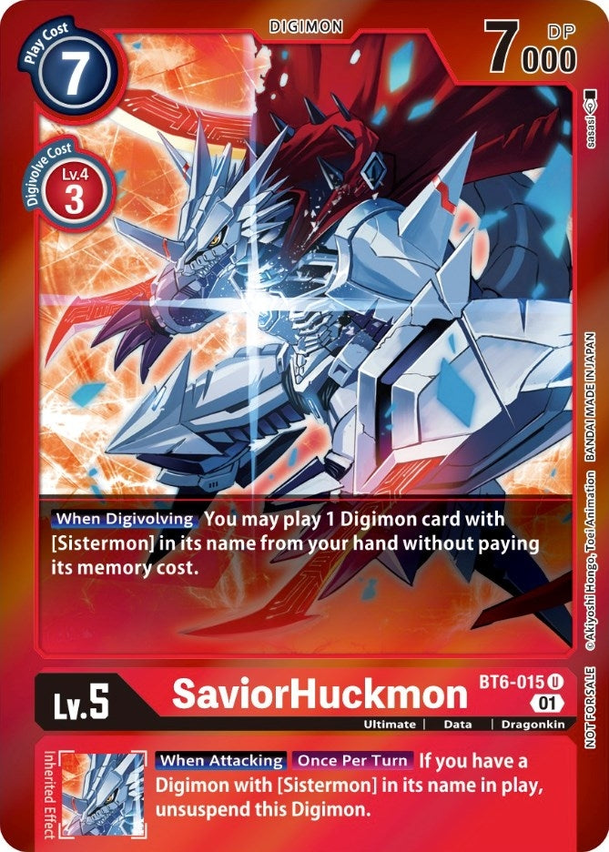 Image for SaviorHuckmon (Event Pack 3) [Double Diamond]