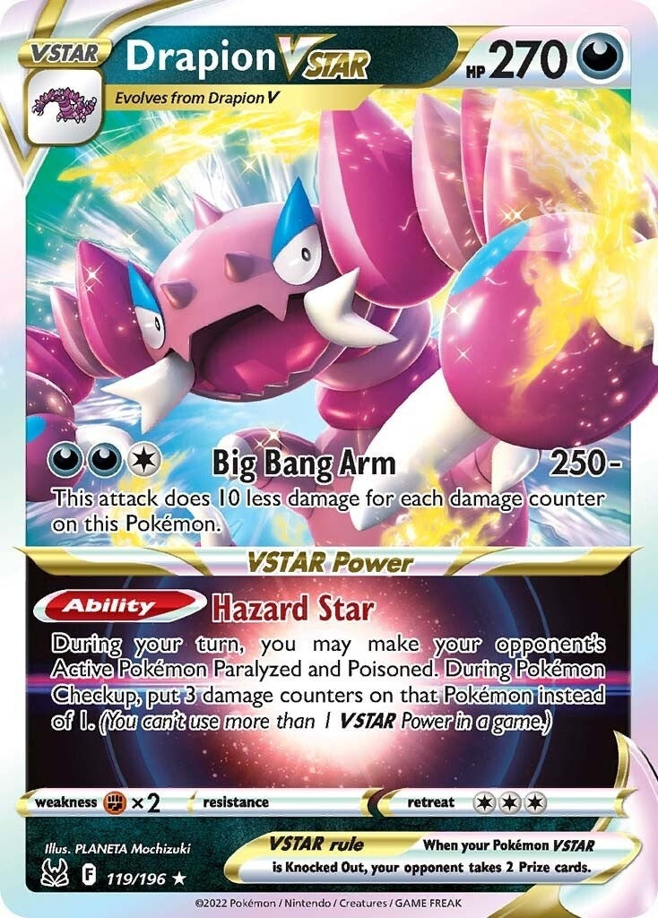 Drapion VSTAR (119/196) [SWSH11]