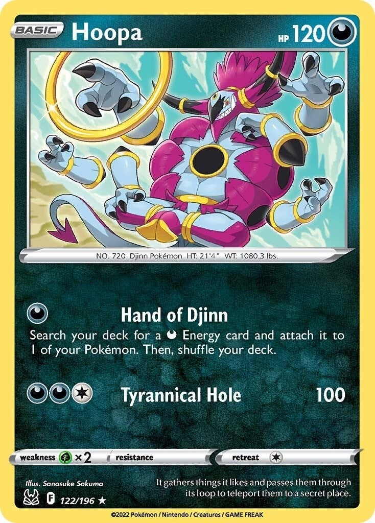 Hoopa (122/196) [SWSH11]