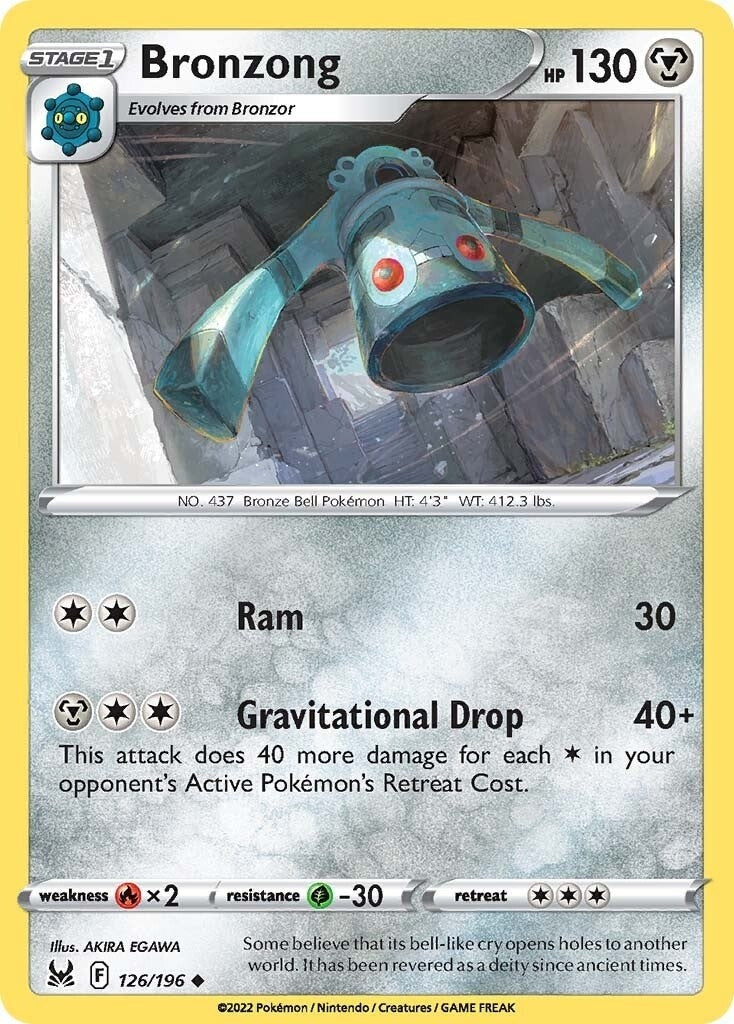 Bronzong (126/196) [SWSH11]
