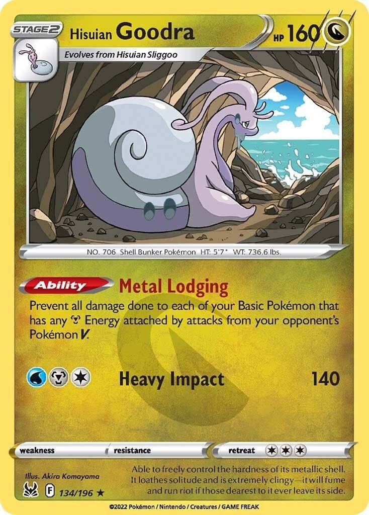 Hisuian Goodra (134/196) [SWSH11]