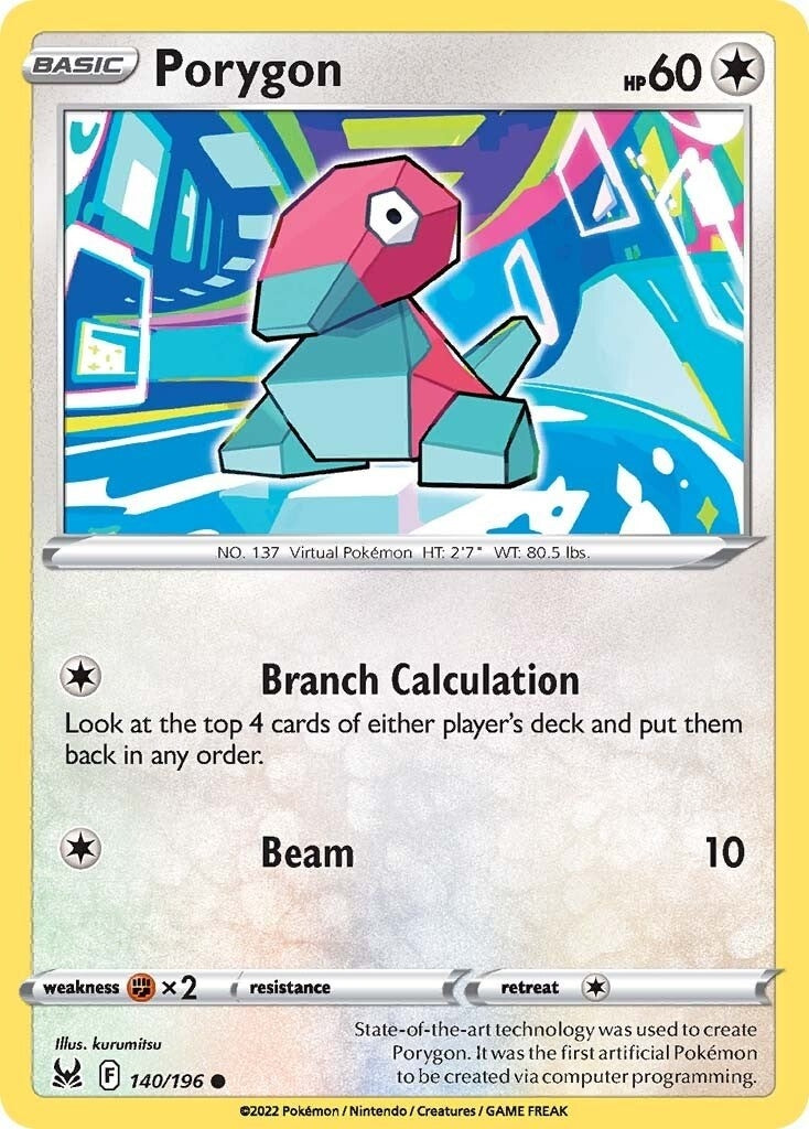Porygon (140/196) [SWSH11]