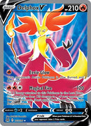 Delphox V (Full Art) (173/196) (SWSH11: Lost Origin)