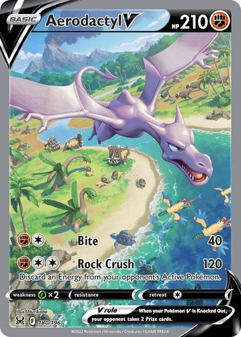 Aerodactyl V Alternate Full Art (180/196) [SWSH11]