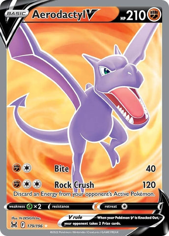 Aerodactyl V Full Art (179/196) [SWSH11]