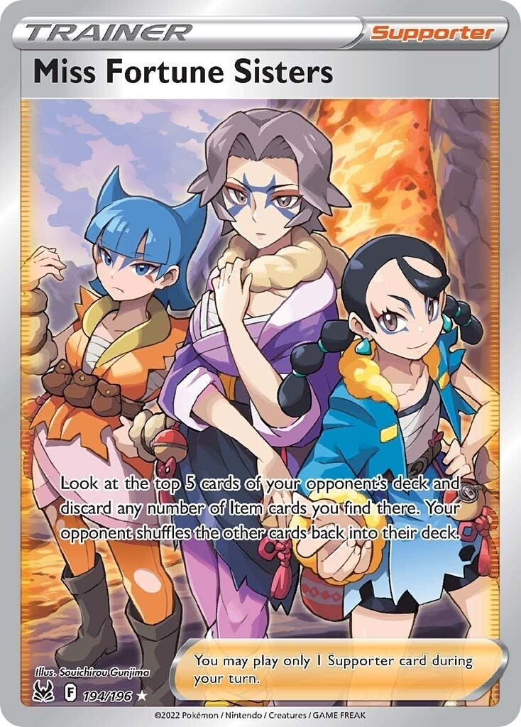 Miss Fortune Sisters Full Art (194/196) [SWSH11]