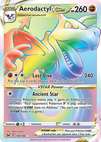 Aerodactyl VSTAR Secret (199/196) [SWSH11]