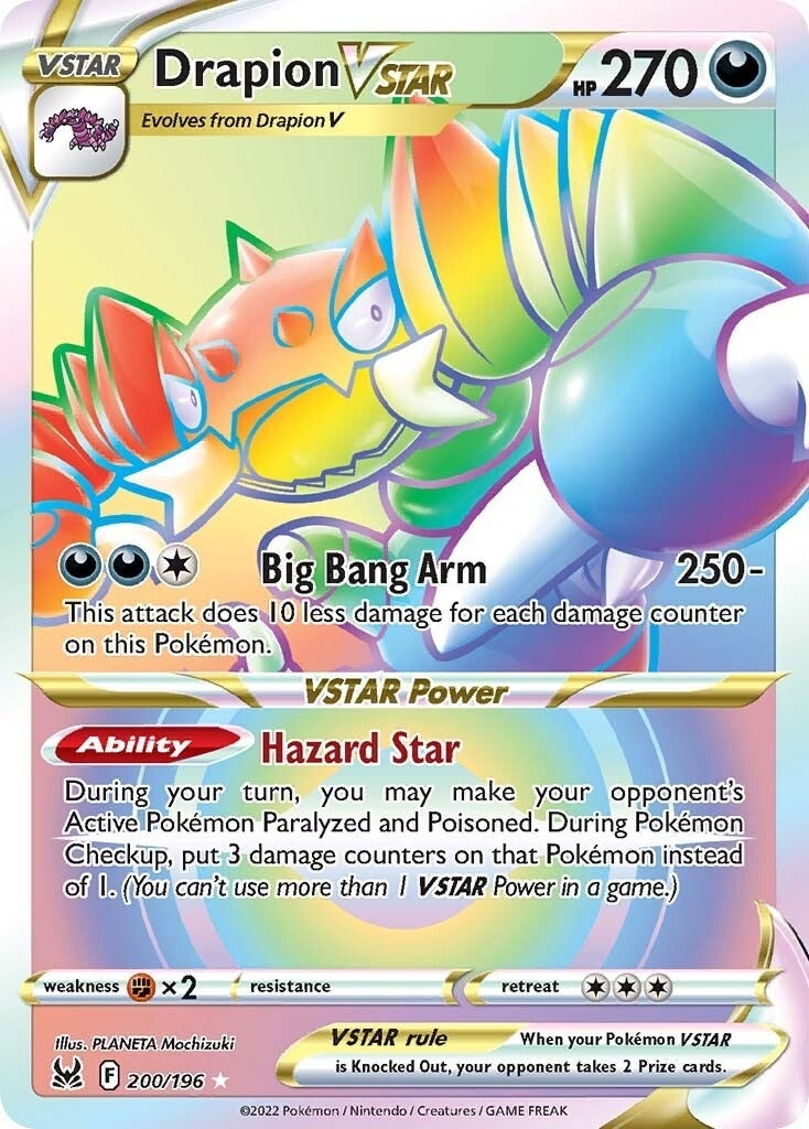 Drapion VSTAR Secret (200/196) [SWSH11]