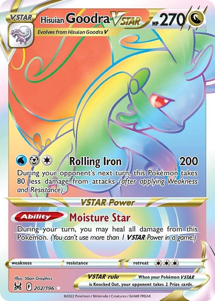 Hisuian Goodra VSTAR Secret (202/196) [SWSH11]