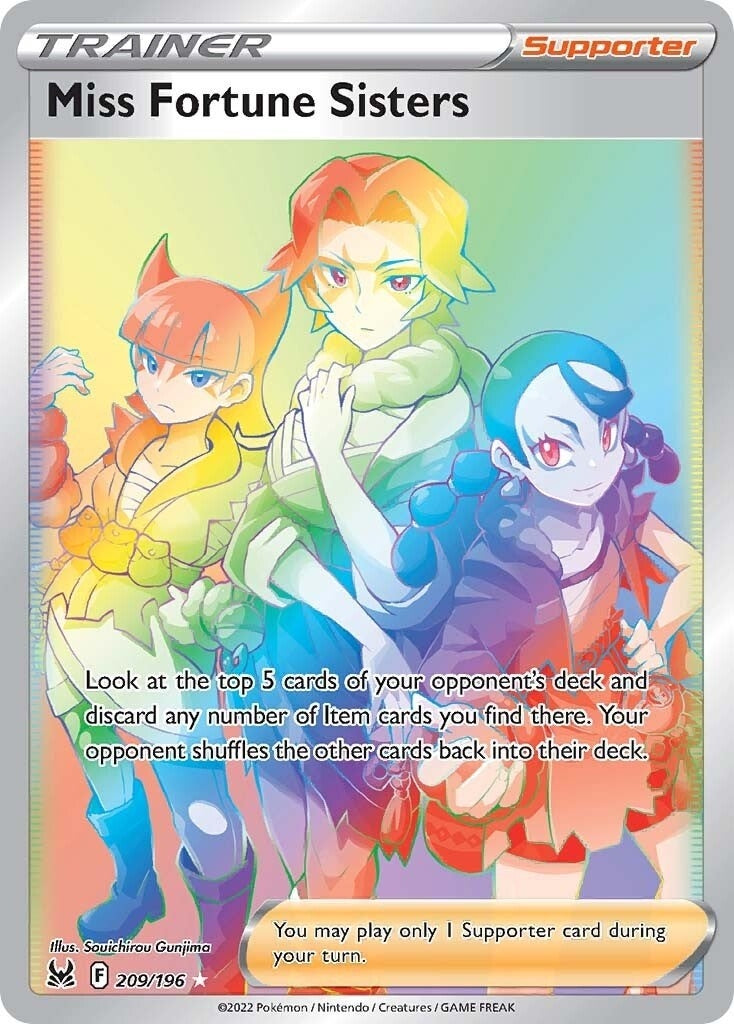 Miss Fortune Sisters Secret (209/196) [SWSH11]
