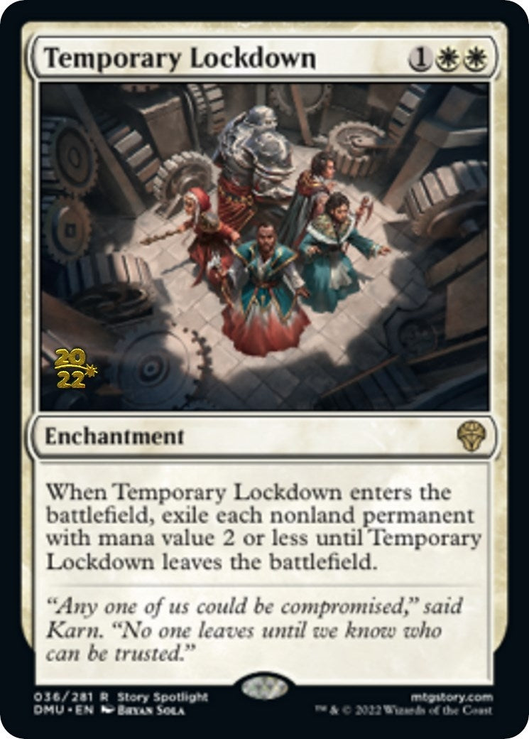 Temporary Lockdown (36) [PRE]