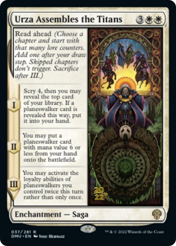 Urza Assembles the Titans (37) [PRE]